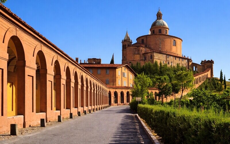 Extra stop bologna potico di San Luca and Sanctuary view